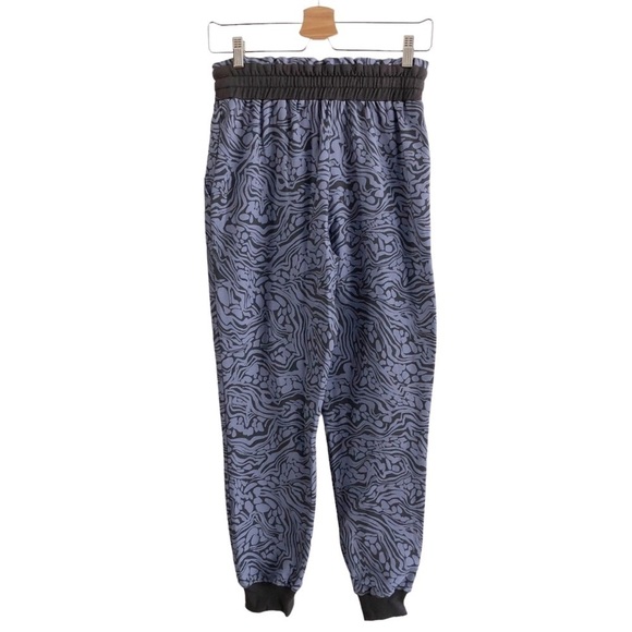 Calme By Johnny Was High Rise Updated Jogger Blue Size XS - Picture 9 of 9